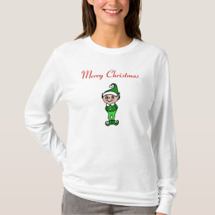 Camiseta de duende de Navidad