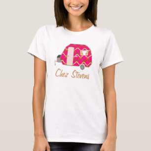 Camiseta de dueño de caravana con diseño retro per