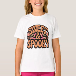 Camiseta de dulces de Halloween para niños Sweet S
