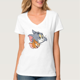 Camiseta de dúo de dibujos animados divertidos