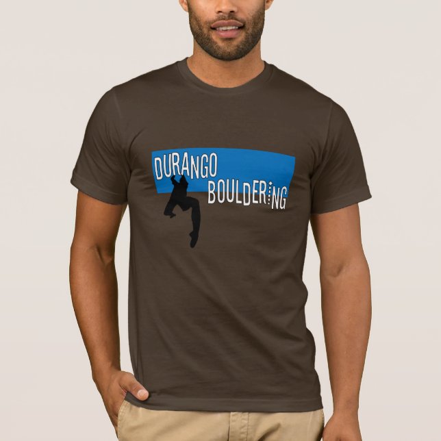 Camiseta de Durango Bouldering para hombre (Anverso)