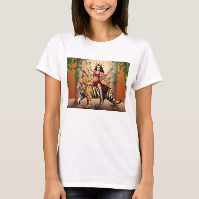 Camiseta de Durga de la diosa (Anverso)