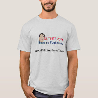 Camiseta de Duterte