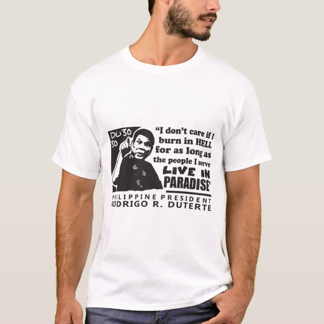 Camiseta de Duterte (Anverso)
