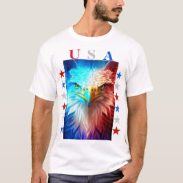 Camiseta de Eagle Calvo de Estados Unidos