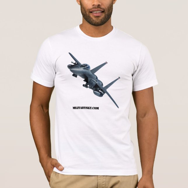 Camiseta de Eagle de la huelga de F-15E (Anverso)