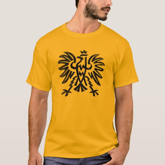 Camiseta de Eagle del alemán (Anverso)