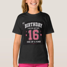 Camiseta de edición limitada para cumpleaños Sweet