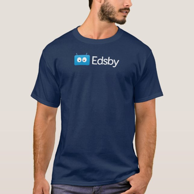Camiseta de Edsby de los hombres - oscuridad (Anverso)