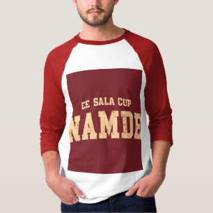 Camiseta de Ee sala con nombre de camiseta masculi