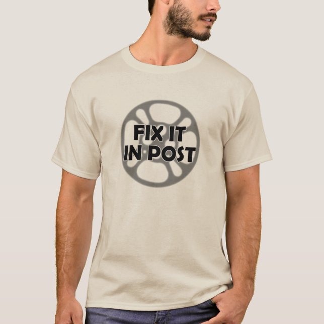 Camiseta de efectos visuales "Arreglarlo en postpr (Anverso)