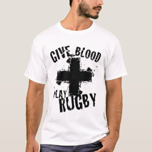 Camiseta Dé el rugbi del juego de la sangre