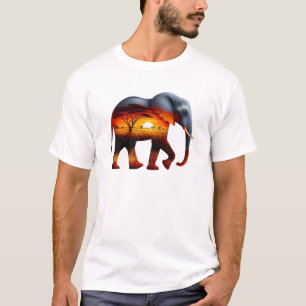 Camiseta de elefante africano