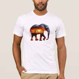 Camiseta de elefante africano