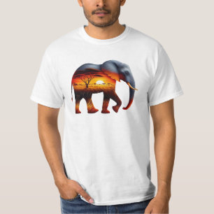Camiseta de elefante africano