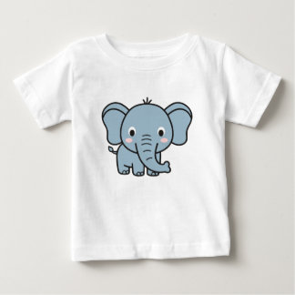 Camiseta de elefante bebé lindo