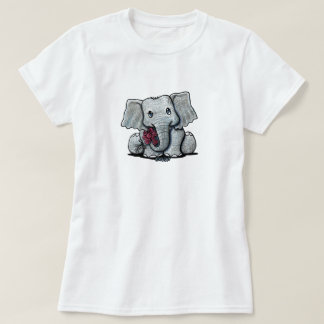 Camiseta de elefante de KiniArt