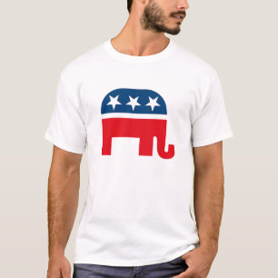Camiseta de elefante republicano