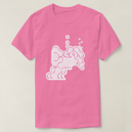 Camiseta de elefante rosa ebrio tipsy