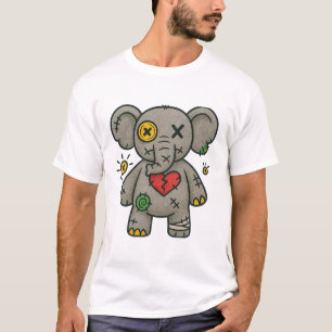 Camiseta de elefante vudú: suave pero fuerte