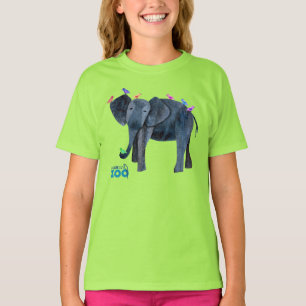 Camiseta de elefante zoológico de Mabell para los