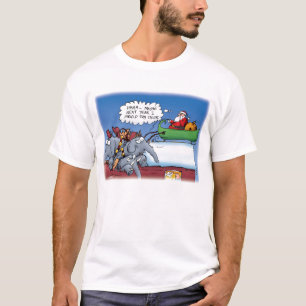Camiseta de elefantes de Santa Claus