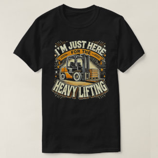 Camiseta de elevación de horquilla pesada - Gráfic