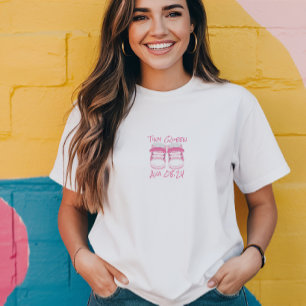 Camiseta de embarazo personalizada Tiny Steps Inco