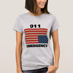 Camiseta de emergencia 911