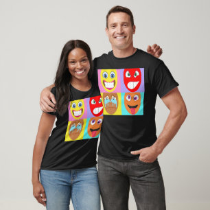 Camiseta de emoji