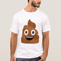 Camiseta de Emoji de poop
