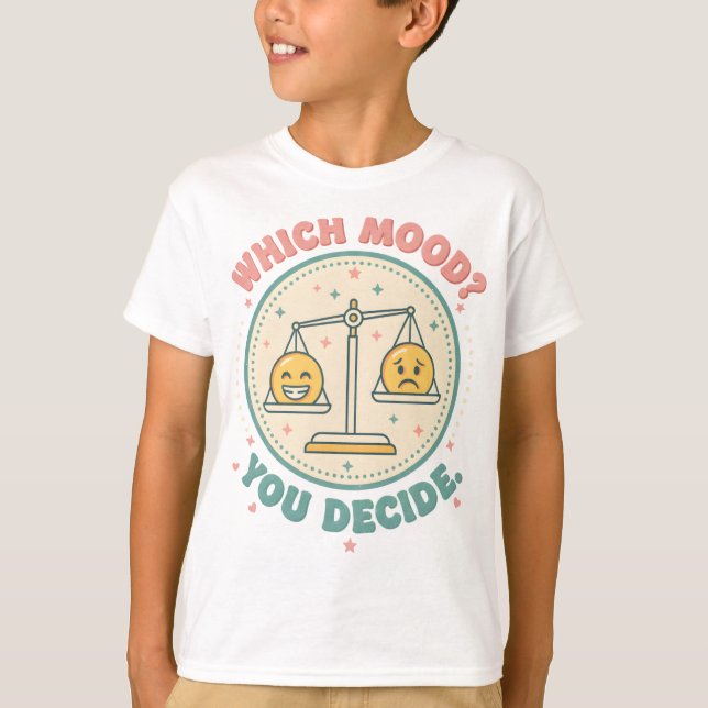 Camiseta de Emoji Divertida para Niños (Anverso)