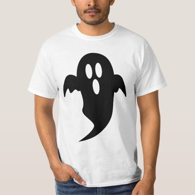 Camiseta De Emoji Fantasma Cuta - Fantasma De Toco (Anverso)