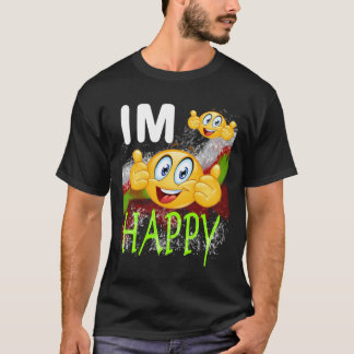Camiseta de Emoji Feliz