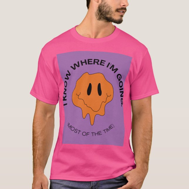 camiseta de emoji para camisetas masculinas (Anverso)