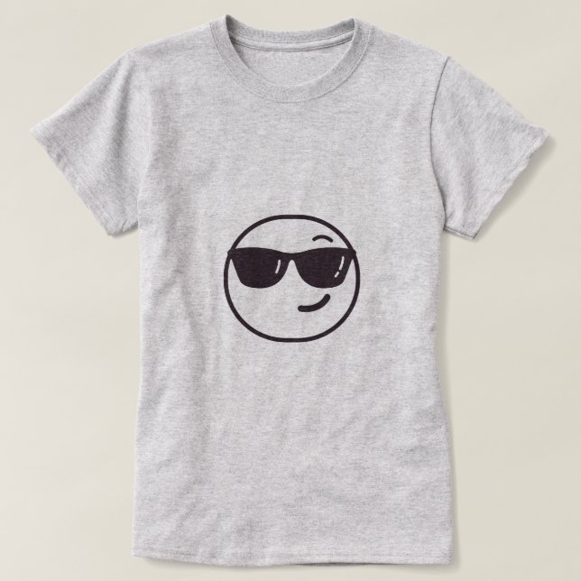 camiseta de emoji para mujeres (Diseño del anverso)