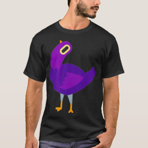 Camiseta de Emoji Trash Dove - Camiseta de pichón 