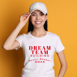 Camiseta de Empleado Rojo de Dream Team