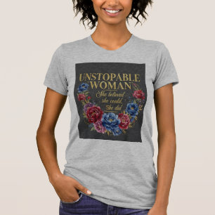 Camiseta de Empoderamiento de Mujer Imparable