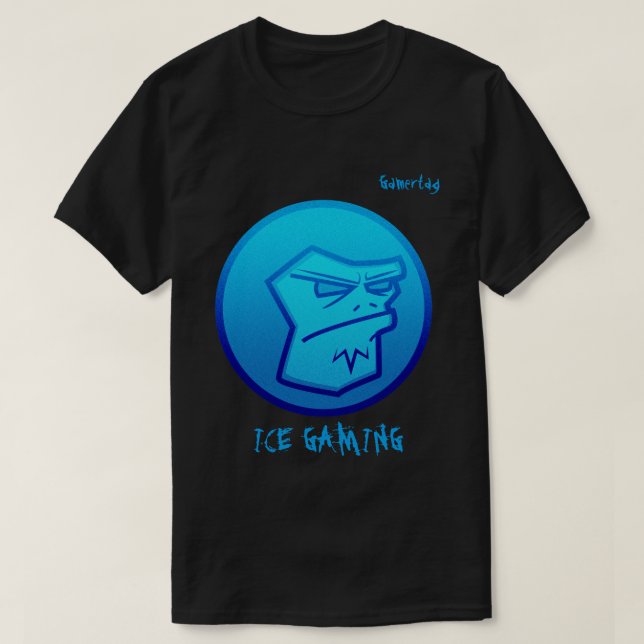 Camiseta de encargo de Gamertag (Diseño del anverso)
