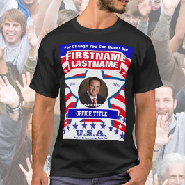 Camiseta de encargo de la campaña