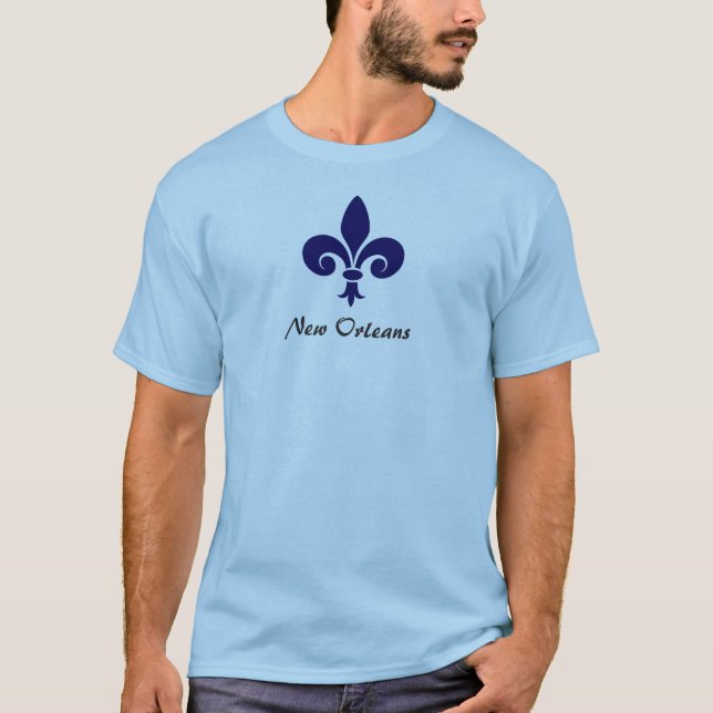 Camiseta de encargo de la flor de lis (Anverso)