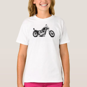 Camiseta de encargo de la motocicleta