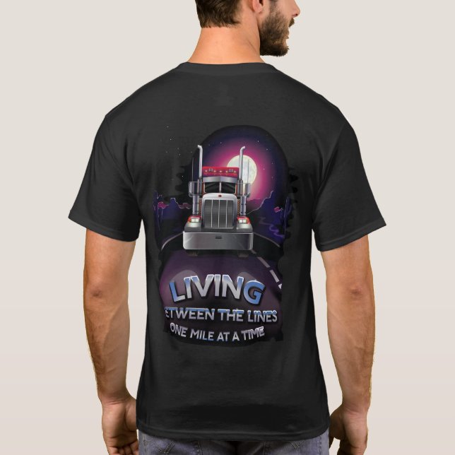CAMISETA DE ENCARGO DEL CAMIONERO CON DISEÑO DEL (Reverso)