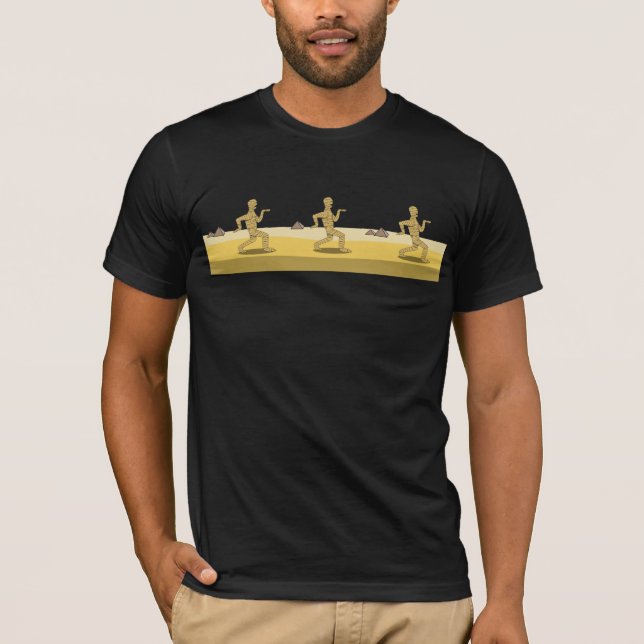 Camiseta de encargo del dibujo animado de las (Anverso)