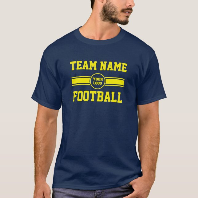 Camiseta de encargo del fútbol del equipo (Anverso)