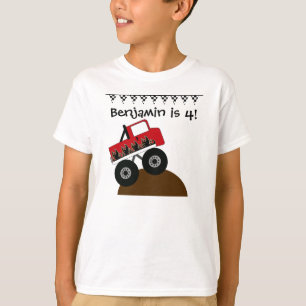 Camiseta de encargo del monster truck