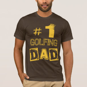 Camiseta de encargo del papá del GOLFISTA del