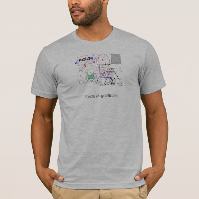 Camiseta de encargo del super héroe de la (Anverso)