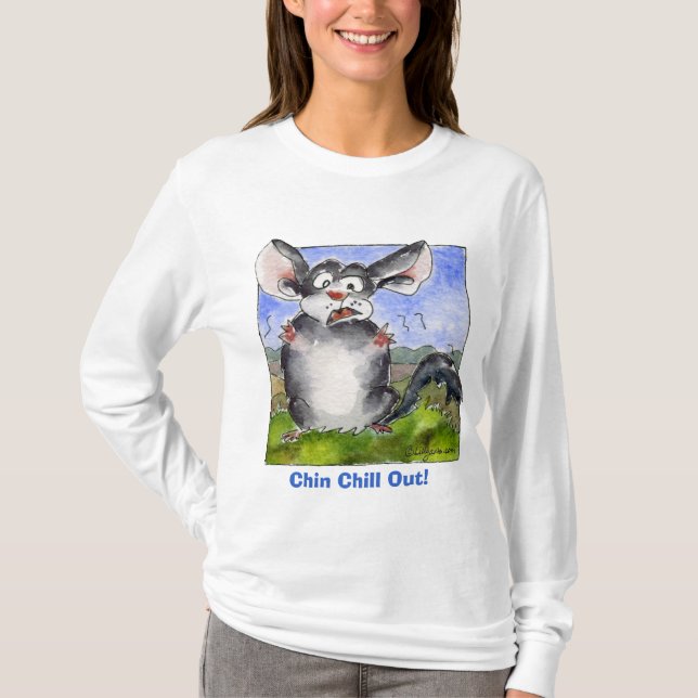 Camiseta de encargo/ropa del dibujo animado (Anverso)